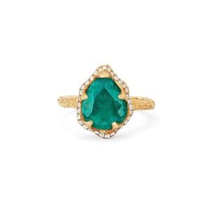 🚫SOLD🚫 Baby Queen Water Drop Colombian Emerald Ring Reserved for Jahnai